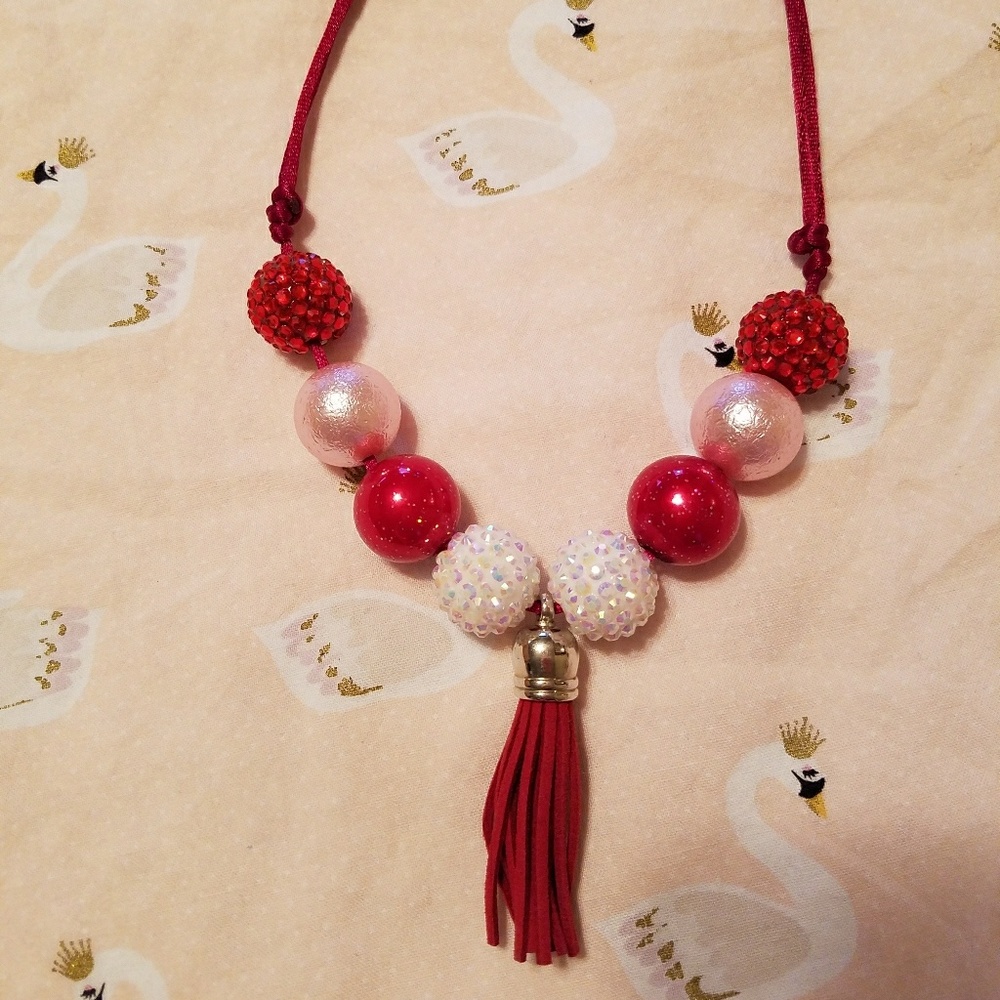 Adjustable Bubble Gum Necklace